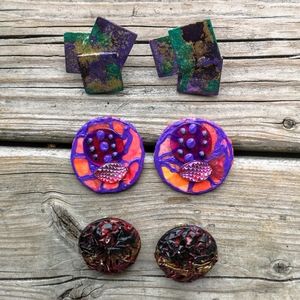 VINTAGE EARRINGS LOT